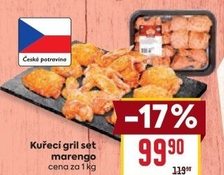 Kuřecí grilovací set Marengo Vodňanské Kuře