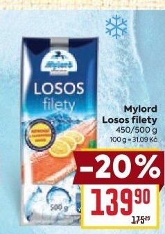 Losos filety mražený Mylord