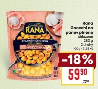 Noky bramborové plněné Giovanni Rana