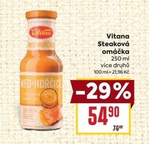 Omáčka steaková Vitana