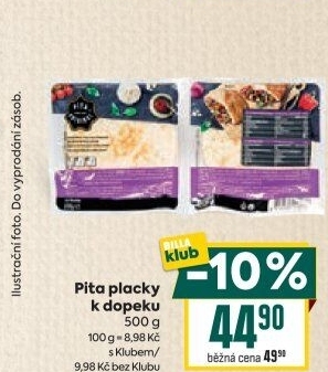 Pita placky k dopečení Pita Original
