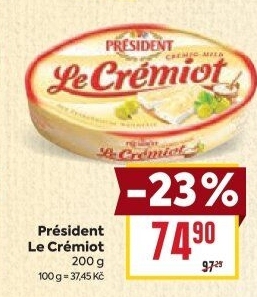Sýr Le Crémiot Président
