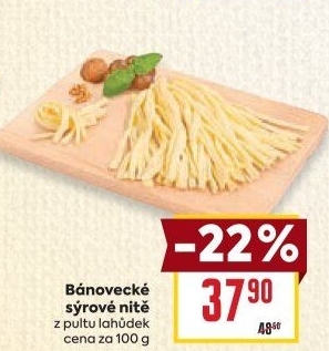 Sýrové nitě Bánovecké Milsy