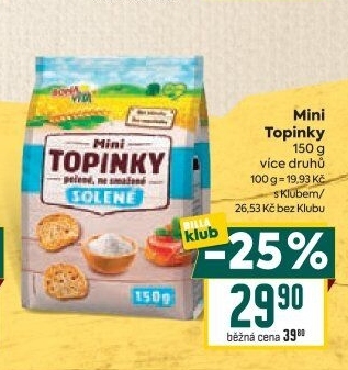 Topinky mini Bonavita