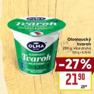 Tvaroh Olomoucký Olma