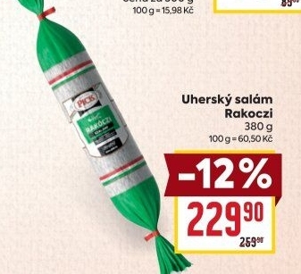 Uherský salám Rakoczi Pick