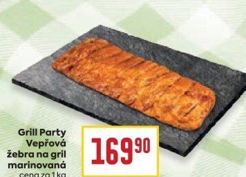Vepřová žebra marinovaná na gril Grill Party