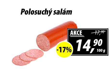 Polosuchý salám