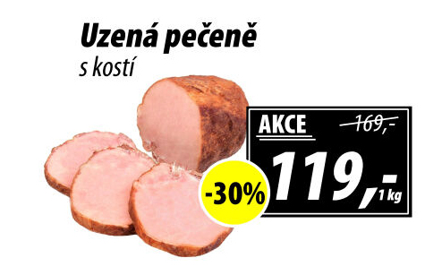 Uzená pečeně s kostí