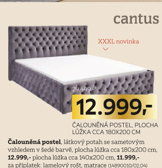 ČALOUNĚNÁ POSTEL
