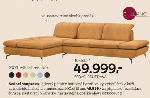 ROHOVÁ SEDAČKA