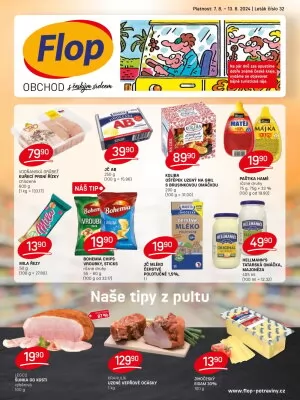 akční leták FLOP 7.8.2024-13.8.2024