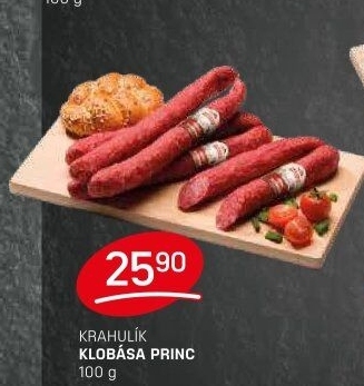 Klobása Princ Krahulík