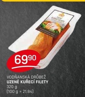 Kuřecí filety uzené Vodňanské kuře