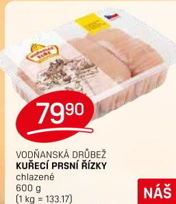 Kuřecí prsní řízky Vodňanské kuře
