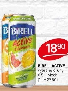 Nealkoholické pivo ochucené Active Birell