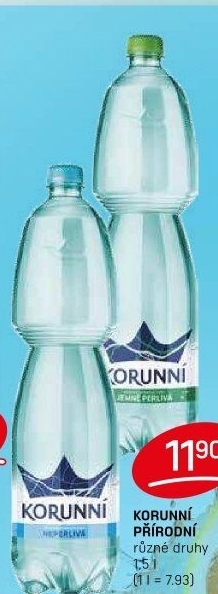 Přírodní voda Korunní