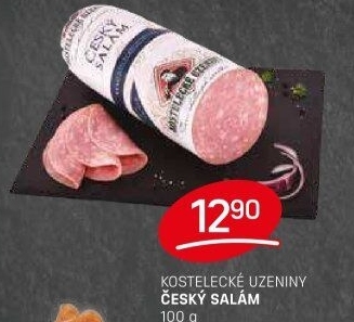 Salám český Kostelecké uzeniny