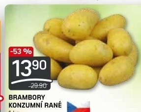 Brambory konzumní rané
