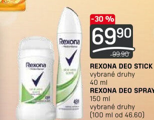 Deodorant stick Rexona