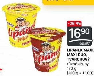 Dezert Lipánek Madeta