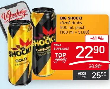Energetický nápoj Big Shock