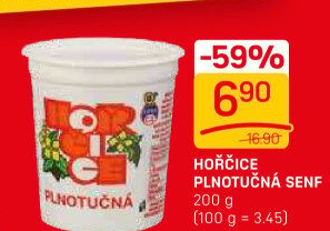 Hořčice plnotučná Senf