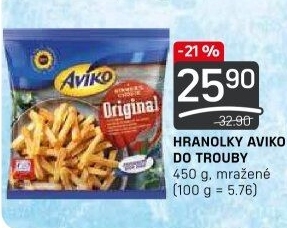 Hranolky mražené Aviko
