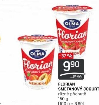 Jogurt smetanový Florian Olma