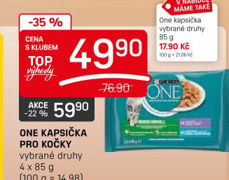 Kapsičky pro kočky One Purina