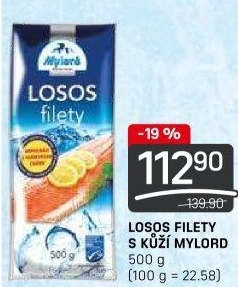 Losos filety mražený Mylord