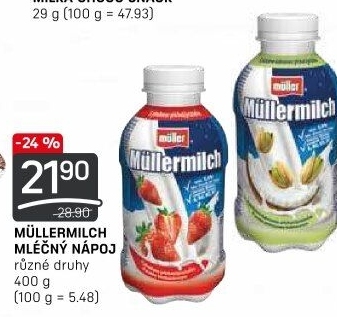 Nápoj mléčný Müllermilch Müller