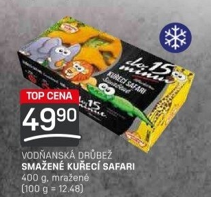 Nugetky kuřecí smažené mražené Safari Vodňanské kuře