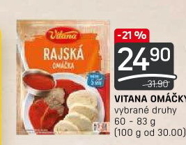 Omáčky instantní Vitana