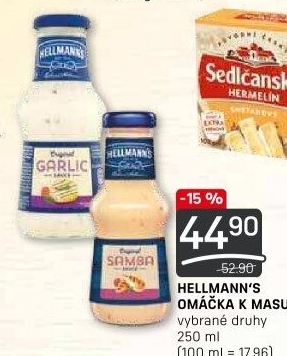 Omáčky k masu Hellmann'