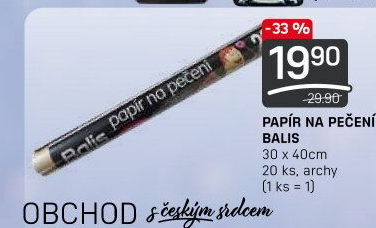 Papír na pečení Balis