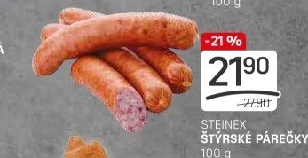 Párečky štýrské Steinex