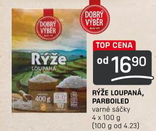 Rýže parboiled Dobrý Výběr