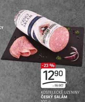 Salám český Kostelecké uzeniny