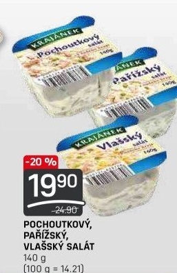 Salát pochoutkový Krajánek