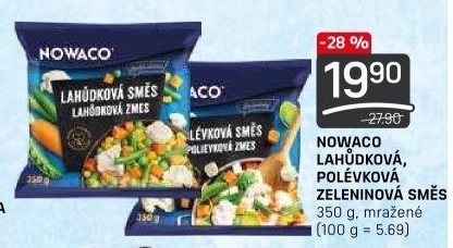 Směs lahůdková zeleninová mražená Nowaco