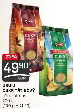 Třtinový cukr Druid