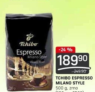 Zrnková káva Tchibo Espresso Milano style
