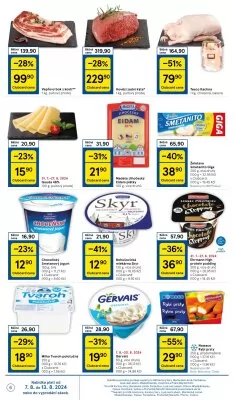 akční leták Tesco 7.8.2024-13.8.2024
