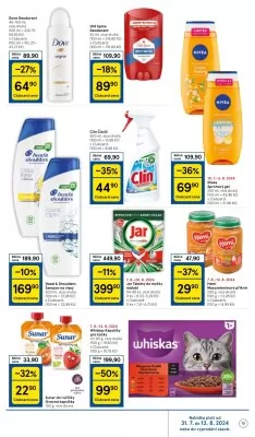 akční leták Tesco 7.8.2024-13.8.2024