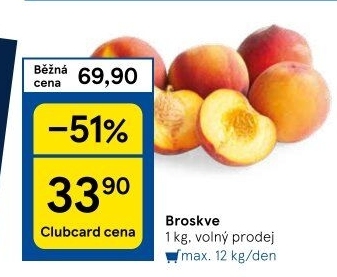 Broskve - Tesco akcniletaky.com