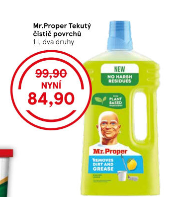 Čistič na podlahy Mr. Proper