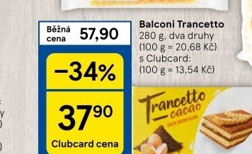 Dezert Trancetto Balconi