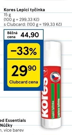 Lepidlo tyčinka Kores