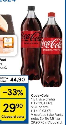 Limonáda Coca Cola